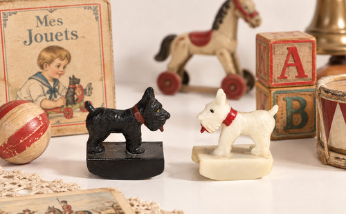 Chiens scottie anciens - 2,