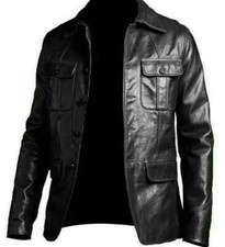 Veste Manteau Biker Slim Fit