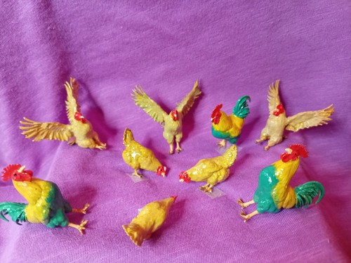 Coq poules 182 animaux - #, :
