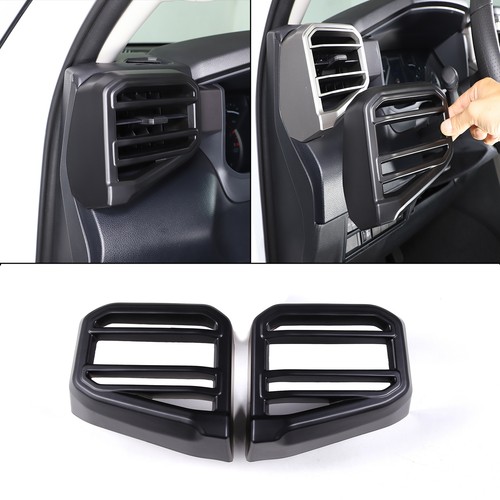 Matte black interior - side, air