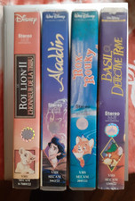 4 cassettes VHS Disney