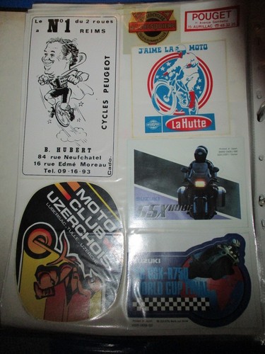 Autocollants moto suzuki - moto,