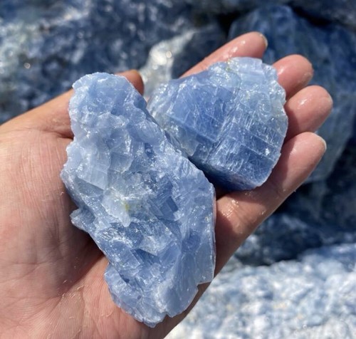 Cristal kyanite bleu - 1x, en