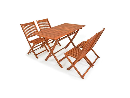Salon jardin bois acacia - jardin,