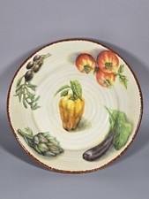 Williams Sonoma Jardin Potager Italy Large Pasta Serving Bowl 14 1/2" Vegetables