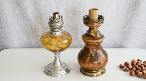 Lot anciennes lampes - anciennes,