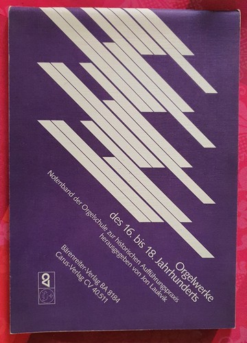 Orgelwerke des bis - des, 16.bis