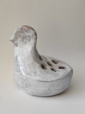 vas poule céramique signé
