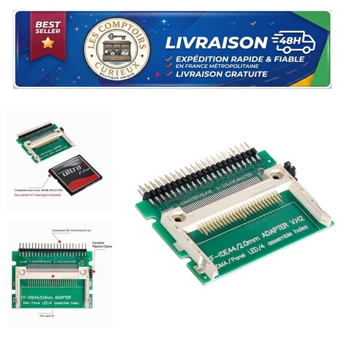 Adaptateur compact flash - compact,