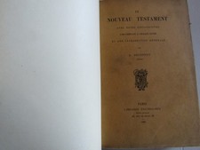 Le nouveau testament / A. Decoppet 1903 / Librairie Fischbacher / Reliure signée