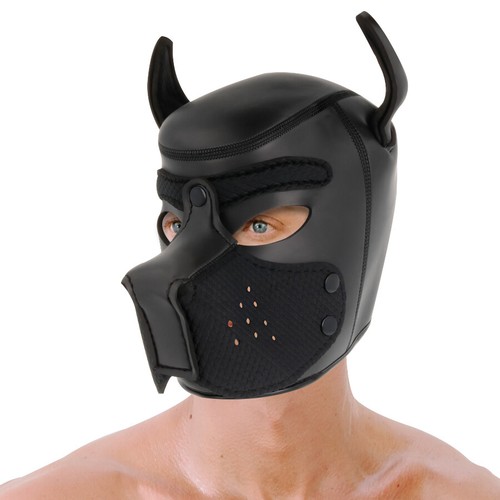 Cagoule bdsm masque chien - bdsm,