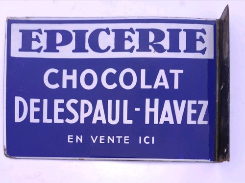 Plaque émaillée ancienne - émaillée,