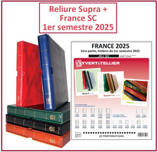 Jeu France SC 1er semestre 2025 + Album Supra - Yvert et Tellier