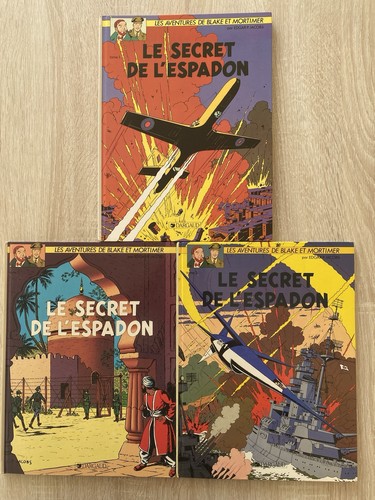 Blake mortimer lot bd - mortimer, 3