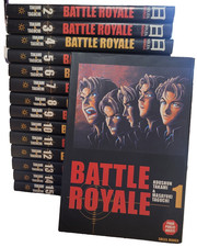MANGA SÉRIE COMPLETE BATTLE ROYALE Takami Taguchi Soleil Seinen adapt littéraire