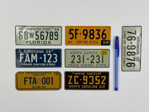Lot plaques moto - 7,