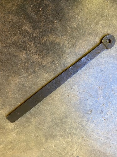 Ancienne barre fer forgé - , pour