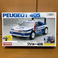 Kyosho Peugeot 405 1/10 4WD Nitro RC Rally Car avec OS MAX-10FP