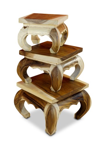 Opium table bois massif - opium,