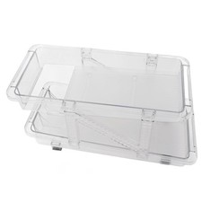 Organiseur De Canettes De Soda à Roulettes Pour Réfrigérateur 2 Couches SG