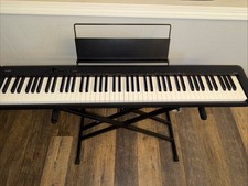 Casio CDP-S160 Compact Digital Piano Black Bundle with Stand and Pedal