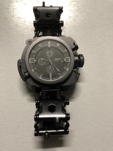 Montre homme diesel black bird - montre,