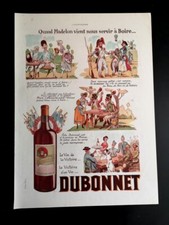 Publicité  1938 Dubonnet Quinquina Joë Hamman/AGA cuisinière - french ad 2691