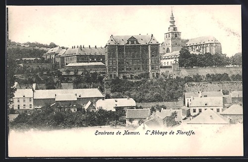 Cpa floreffe namur l - cpa, l´abbaye