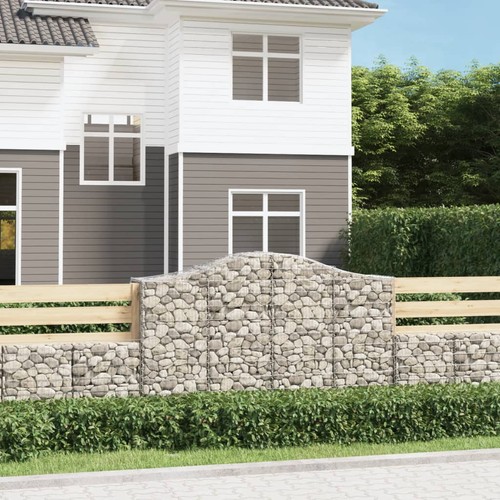 Paniers gabions arqués - 9x, à