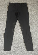 Samshield Womens Black Sz 36 Equestrian Horse Riding Pants EUC