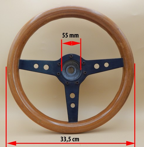 Volant bois alu - bois, et