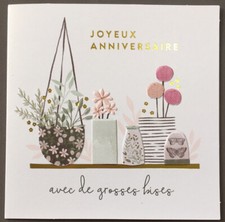 Carte Anniversaire : JOYEUX