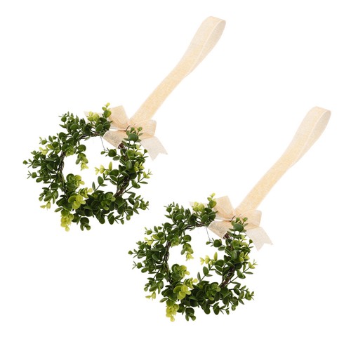 Couronne buis artificiel - couronne,