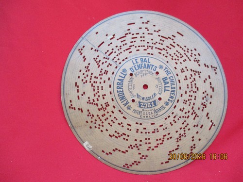 Disque carton ehrlich - cm,