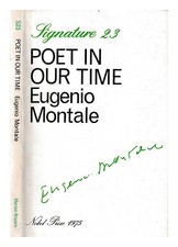 Montale, Eugenio Poète dans Notre Temps / Par Eugenio Montale; Traduit De Ita