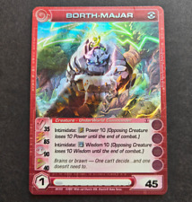 Borth-Majar Ripple Foil Super Rare 1st Edition Dawn of Perim 30/232 Chaotic TCG