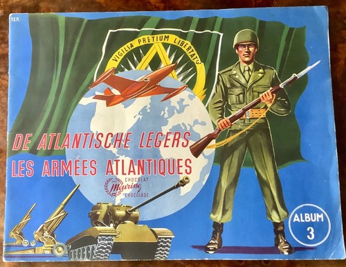 Album chromos les - chromos, armées