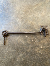 Ancien crochet 22 cm, en fer