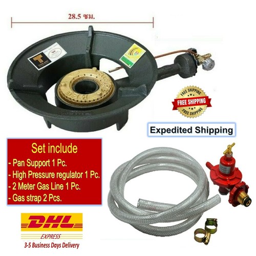Pressure gas high - pressure, burner