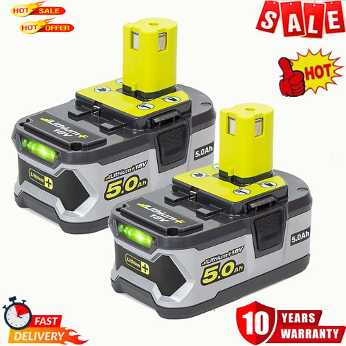 0ah batterie lithium 18v - 2x, 5,0ah
