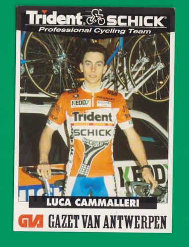 Cyclisme carte cycliste luca - cyclisme,