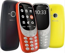 Original Unlocked Nokia 3310 (2017) Dual SIM 2G 2.0MP Phone 2.4"