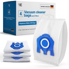 Lot de 4 sacs d'aspirateur