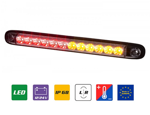 Feu arrière led 12v pour - 1,
