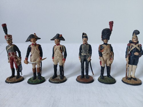 Soldats étain médailler - 6, étain/