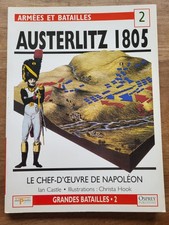 ARMEES ET BATAILLES N° 2 Austerlitz 1805  Osprey Del Prado