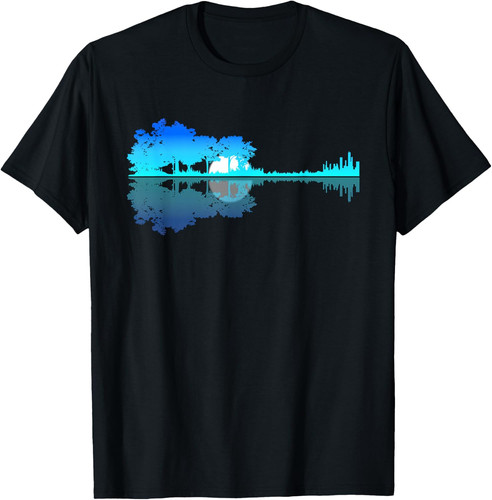 Guitar lake shadow - lake,