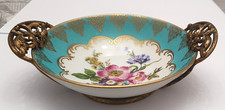 ANCIENNE SOUCOUPE DECOR FLORAL