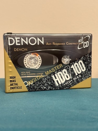 Denon hd8 100 blank cassette - hd8/100,