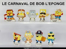 SERIE COMPLETE DE FEVES LE CARNAVAL DE BOB L'EPONGE  2026